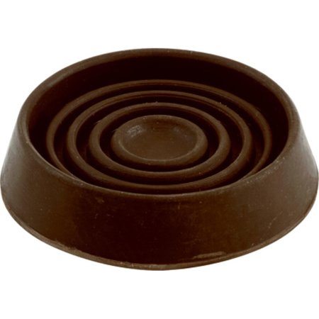 SHEPHERD HARDWARE Cups Round Rub Brown 3In 9067